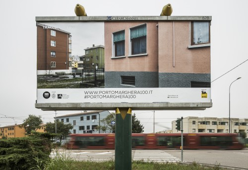 Porto Marghera entra in città con le gigantografie di Giorgio Bombieri