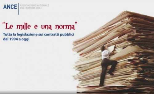 Ance: il caos normativo blocca la ripresa delle costruzioni