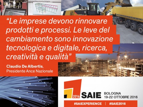 SAIE 2016 partecipa ai 70 anni di ANCE