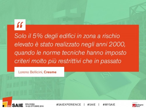 Cresme: Il mercato della ristrutturazione sismica vale 300 miliardi di euro in vent’anni