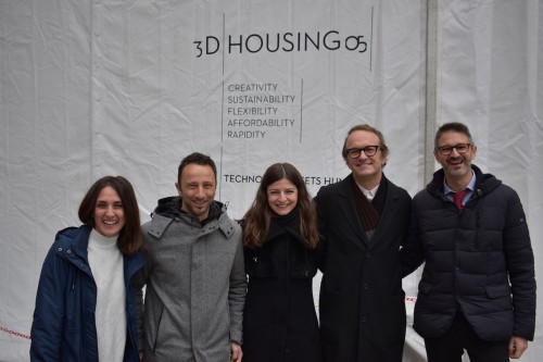 Presentata a Milano 3D Housing 05, la casa stampata in tre dimensioni