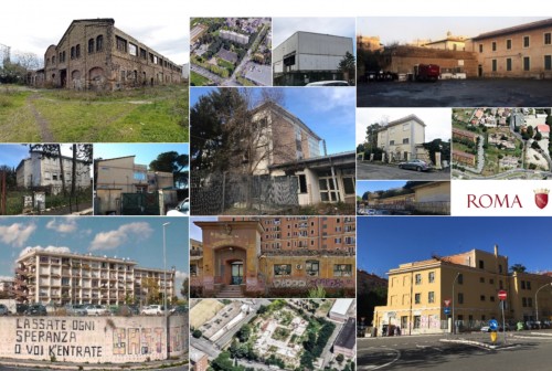 ReinvenTIAMO Roma: 14 siti da rigenerare con i privati