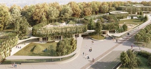 Via Scialoia a Milano, la scuola-parco di Modus Architects vince il concorso Concorrimi