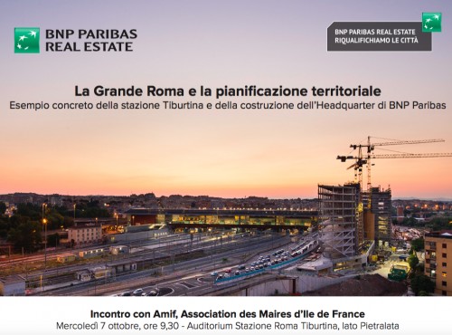 I sindaci dell’Ile de France a lezione alla Tiburtina: stazione e headquarter privato