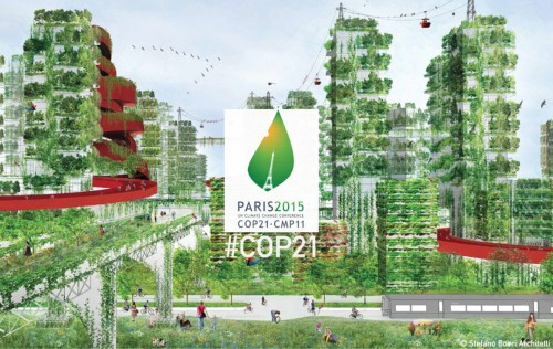 Stefano Boeri racconta a COP21 il suo progetto per una Città-Foresta in Cina: 100 boschi verticali
