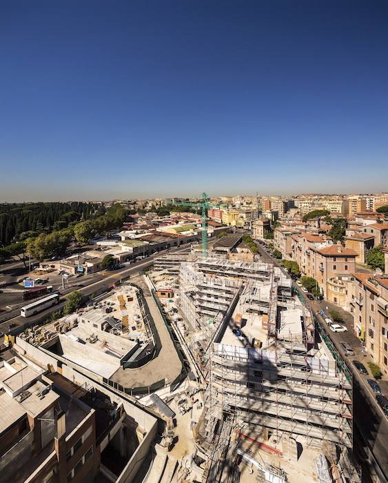 A Roma, la Città del Sole con case e uffici dove c’era un deposito Atac