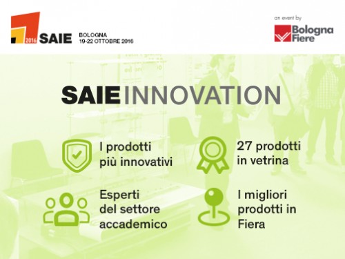 SAIE 2016: the best of SAIE Innovation