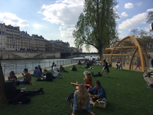 Parigi: la riconquista delle rive della Senna con il Parc Rives de Seine